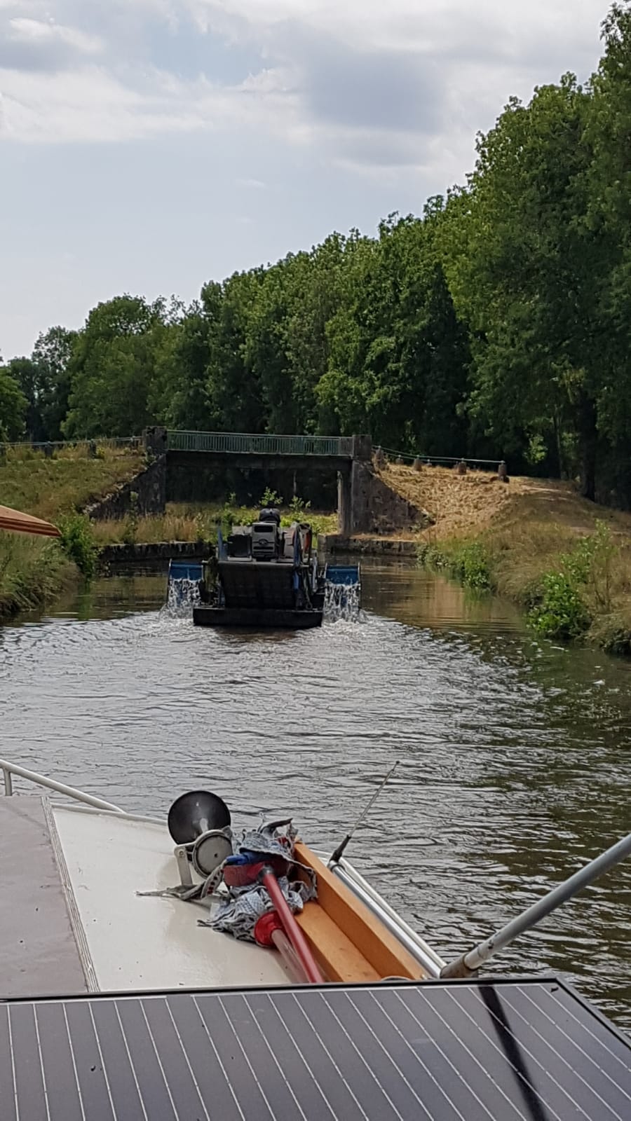 Faucardage en vue
