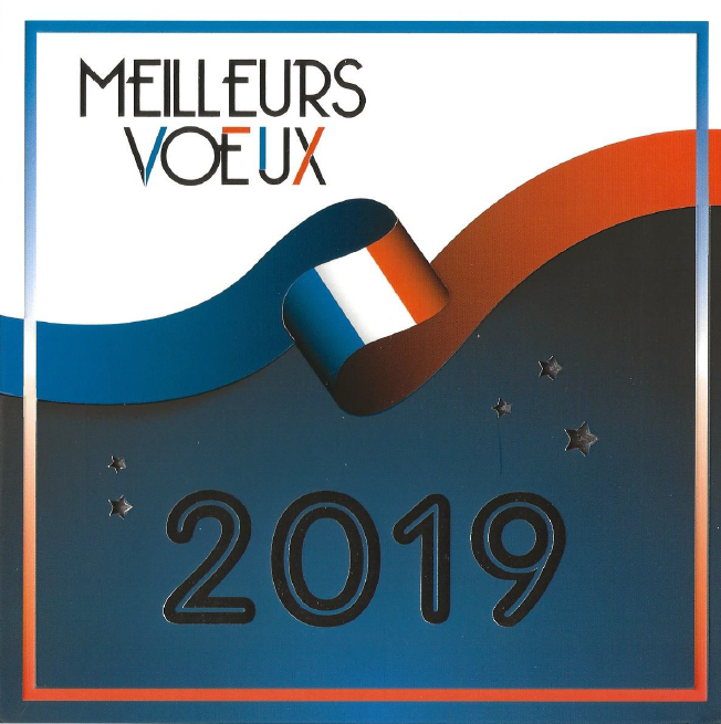 carte de voeux 2019 de la Mairie de Briennon