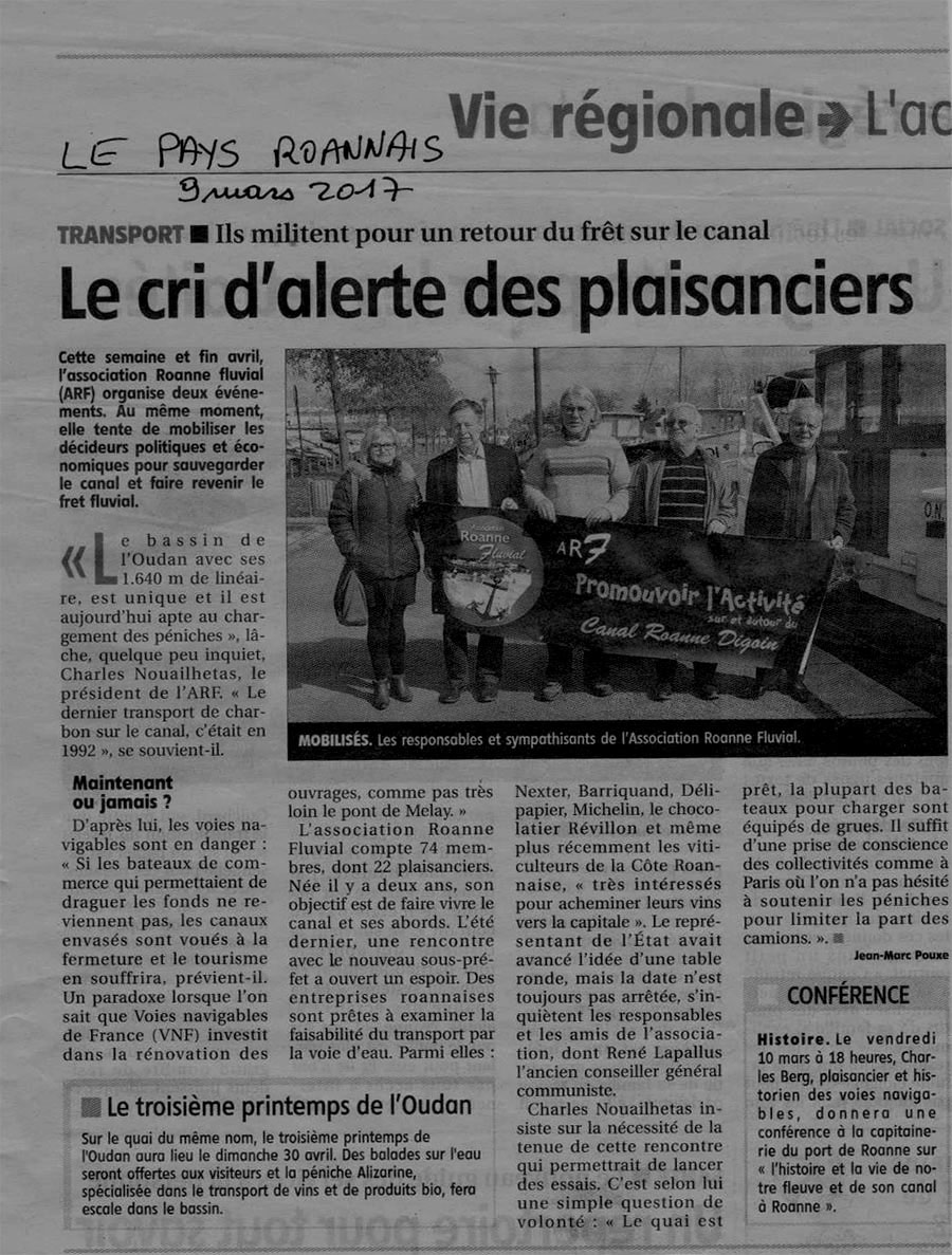 Cri d'alerte des plaisanciers