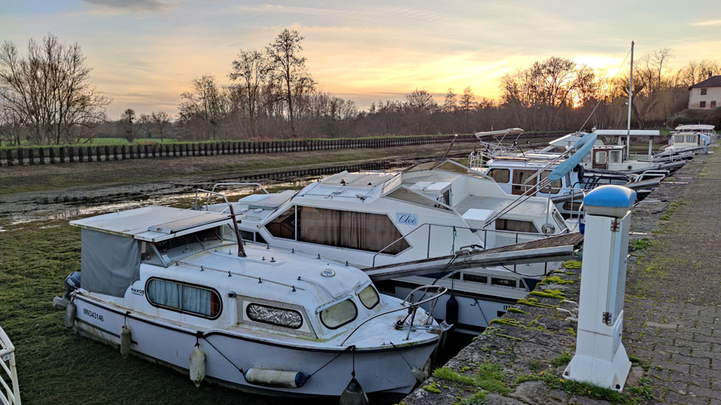 Vidange du canal entre Briennon et Chambilly