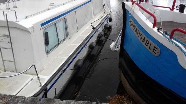 Baisse du canal pour cause de travaux 21/11/2016-09