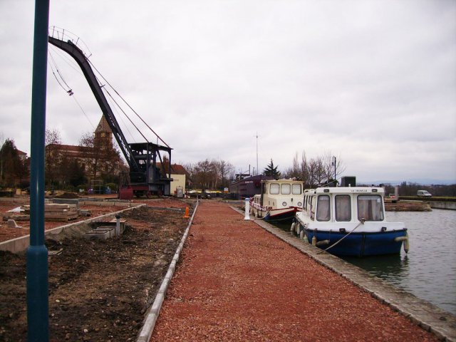 Travaux du port février 2009-03