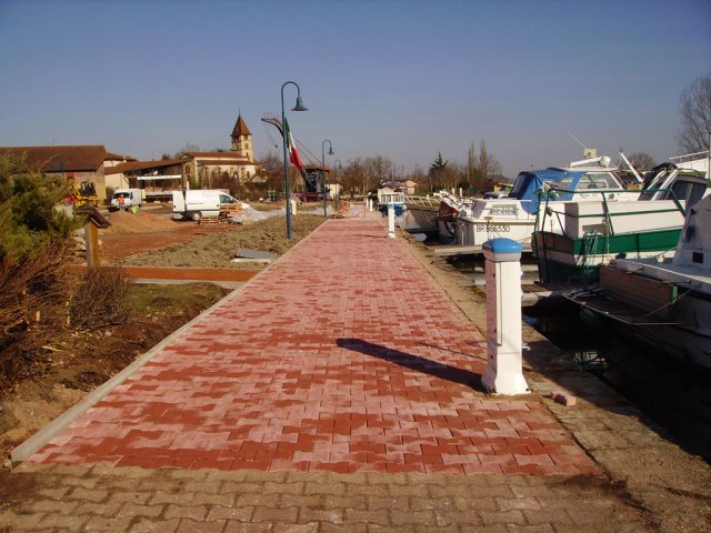Travaux du port février 2009-09