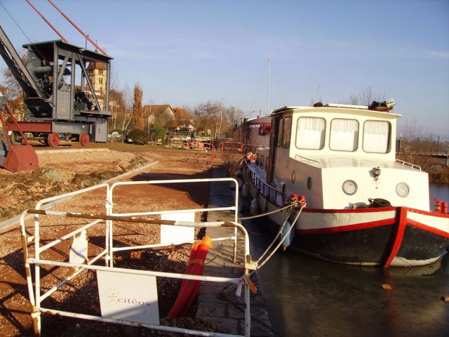 Travaux du port janvier 2009-04